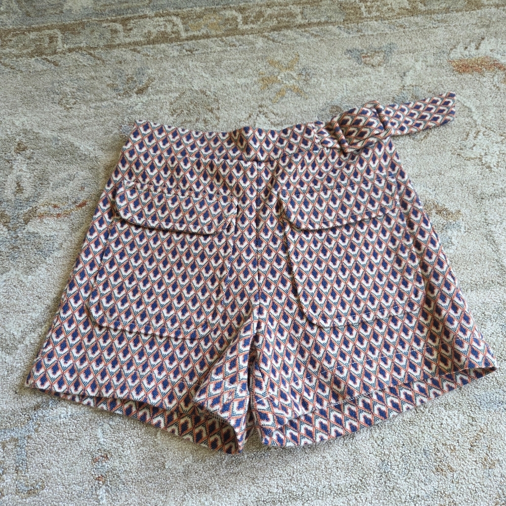 New Zara girls knit shorts